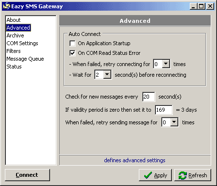 EazySMS Screenshot